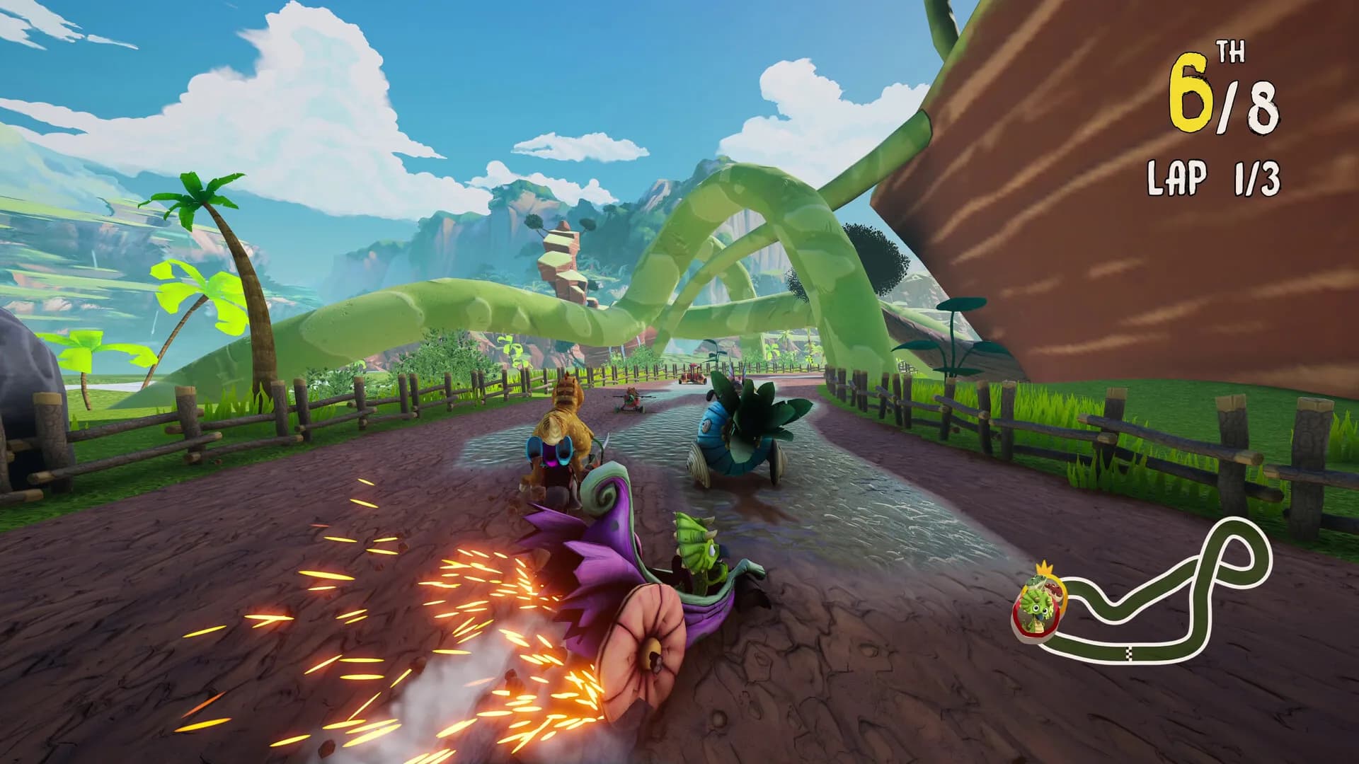 Gigantosaurus: Dino Kart görsel 5