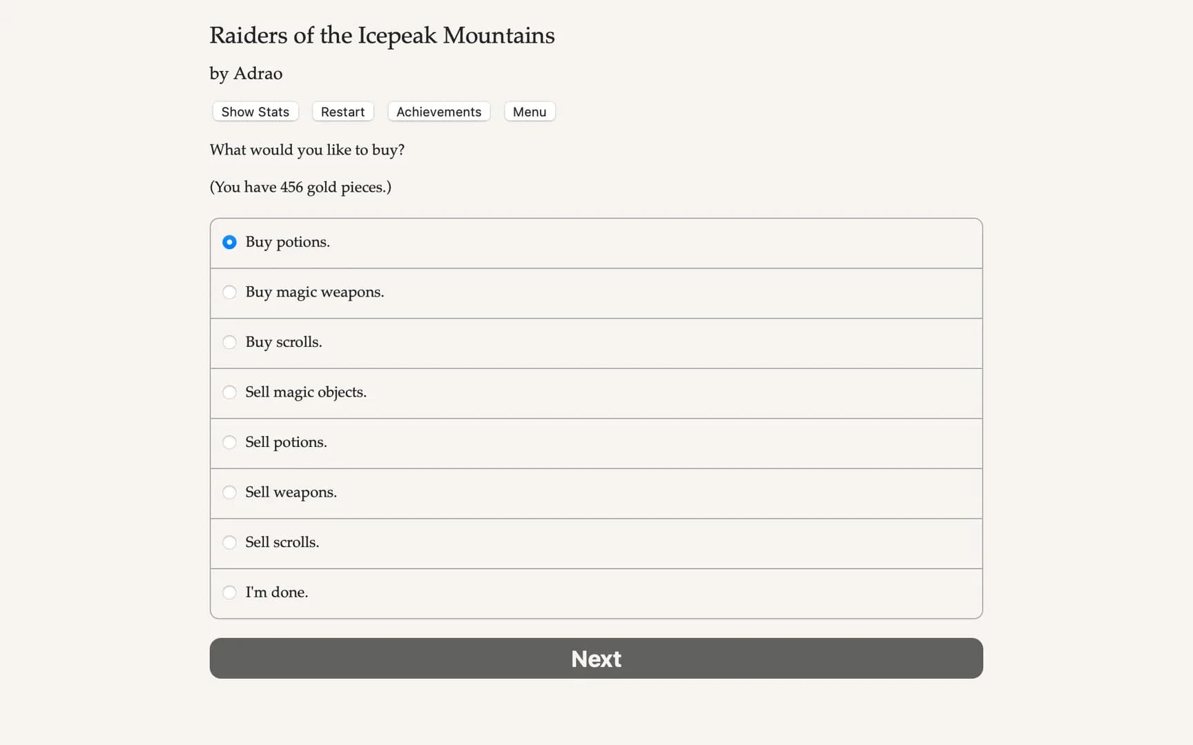 Raiders of the Icepeak Mountains görsel 2