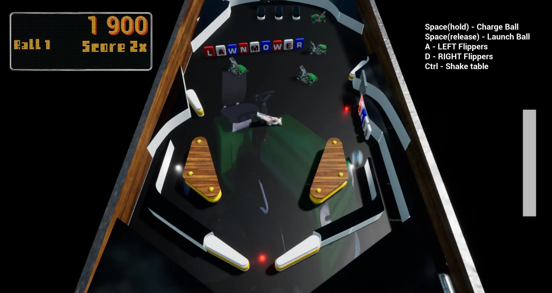 Lawnmower Game: Pinball görsel 2