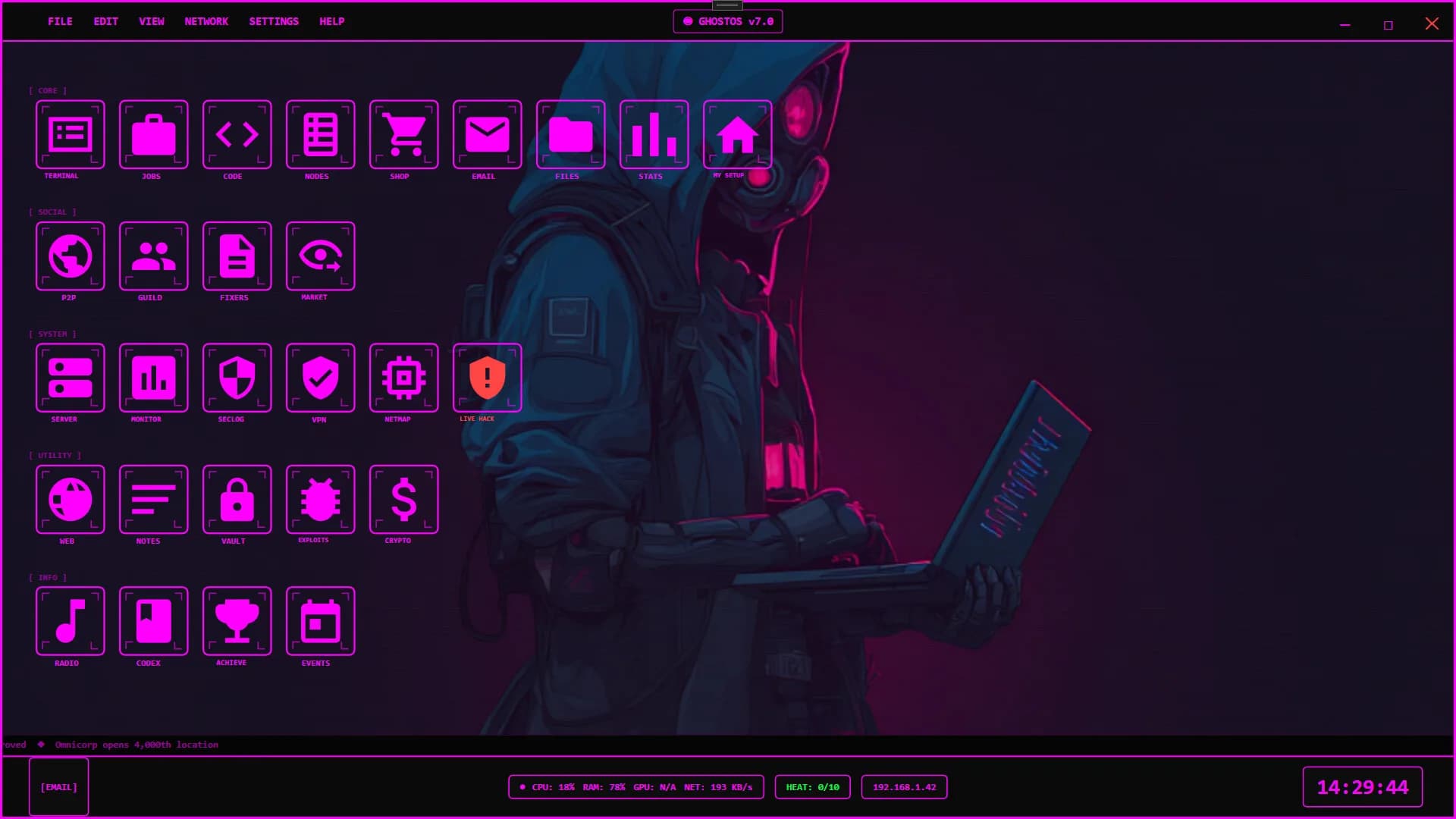 Ghost Network : Dark Hacker görsel 2