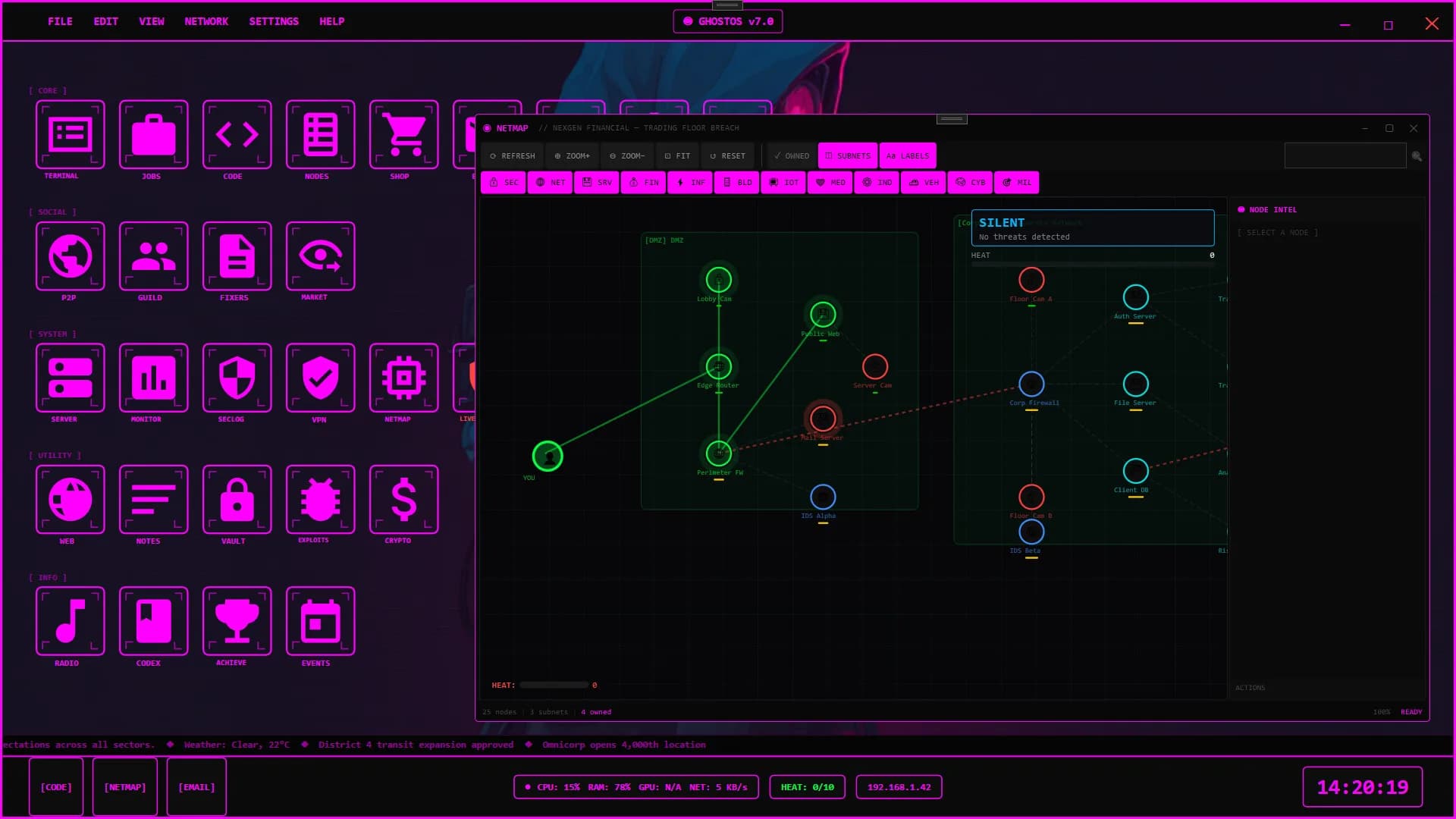 Ghost Network : Dark Hacker görsel 12