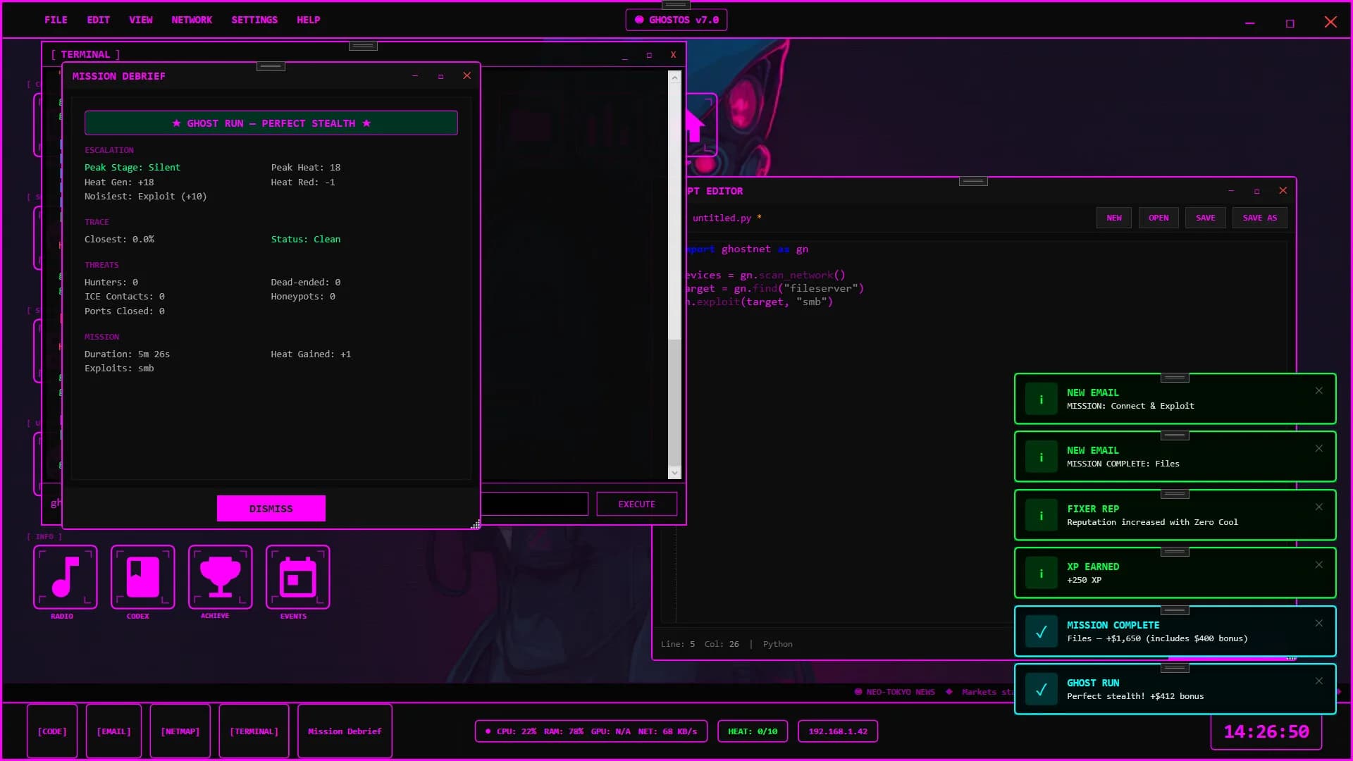 Ghost Network : Dark Hacker görsel 14