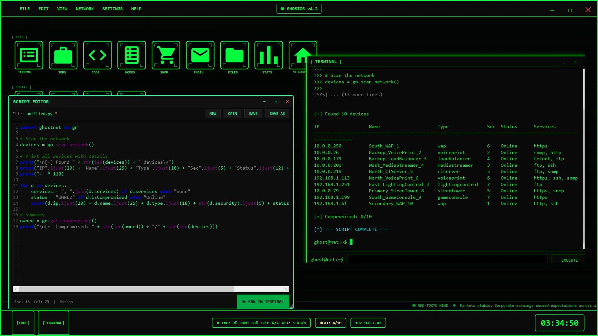 Ghost Network : Dark Hacker görsel 17