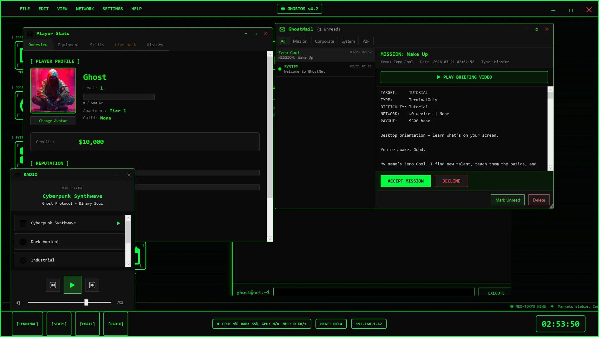 Ghost Network : Dark Hacker görsel 7