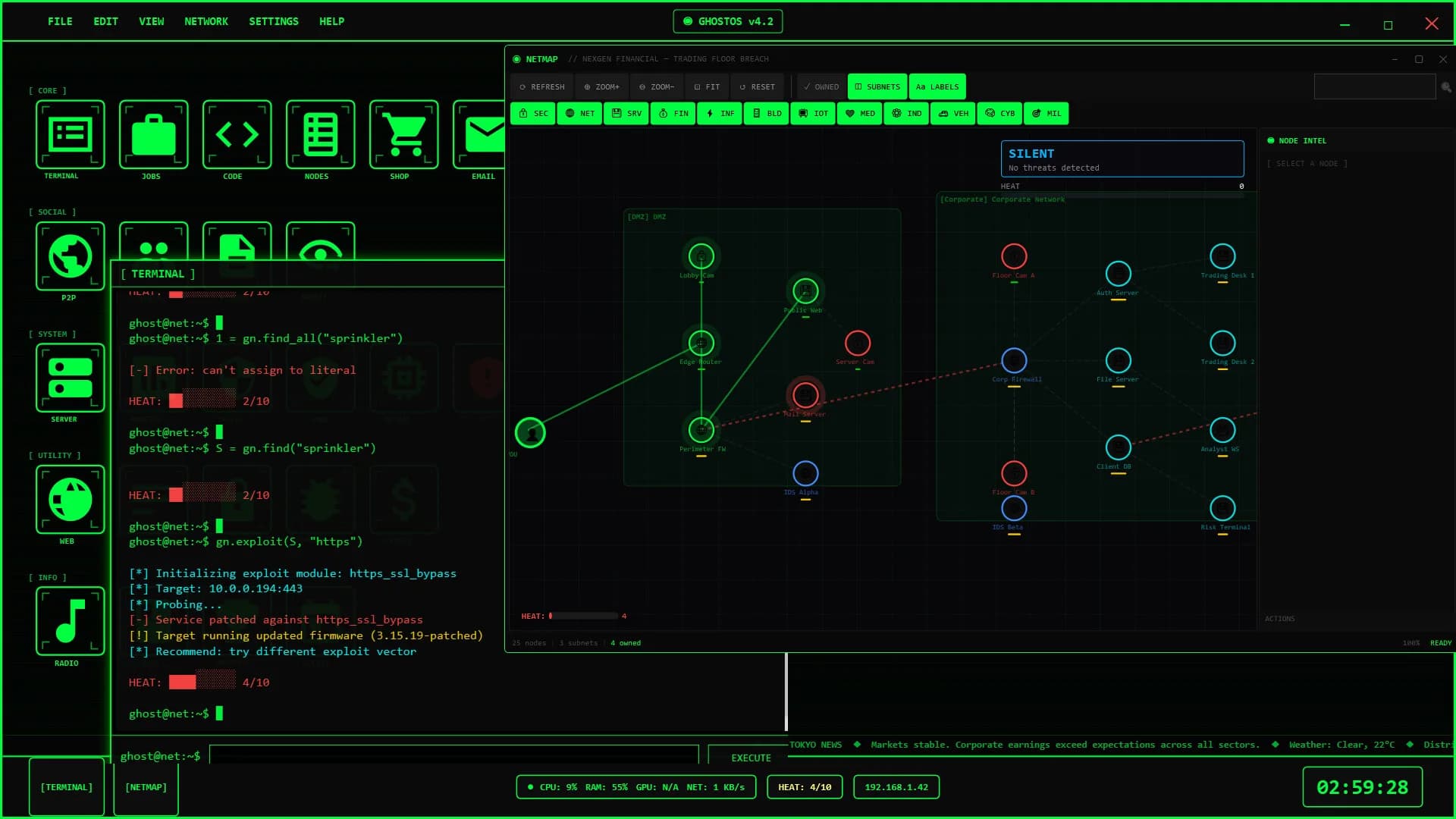 Ghost Network : Dark Hacker görsel 9