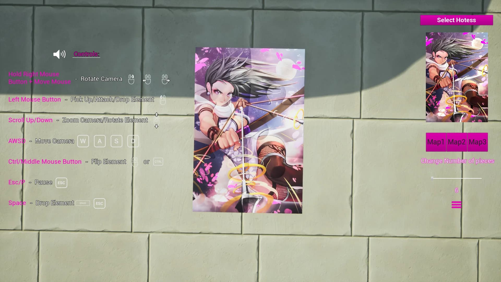 Anime Fantasy Jigsaw Puzzle 3D görsel 6