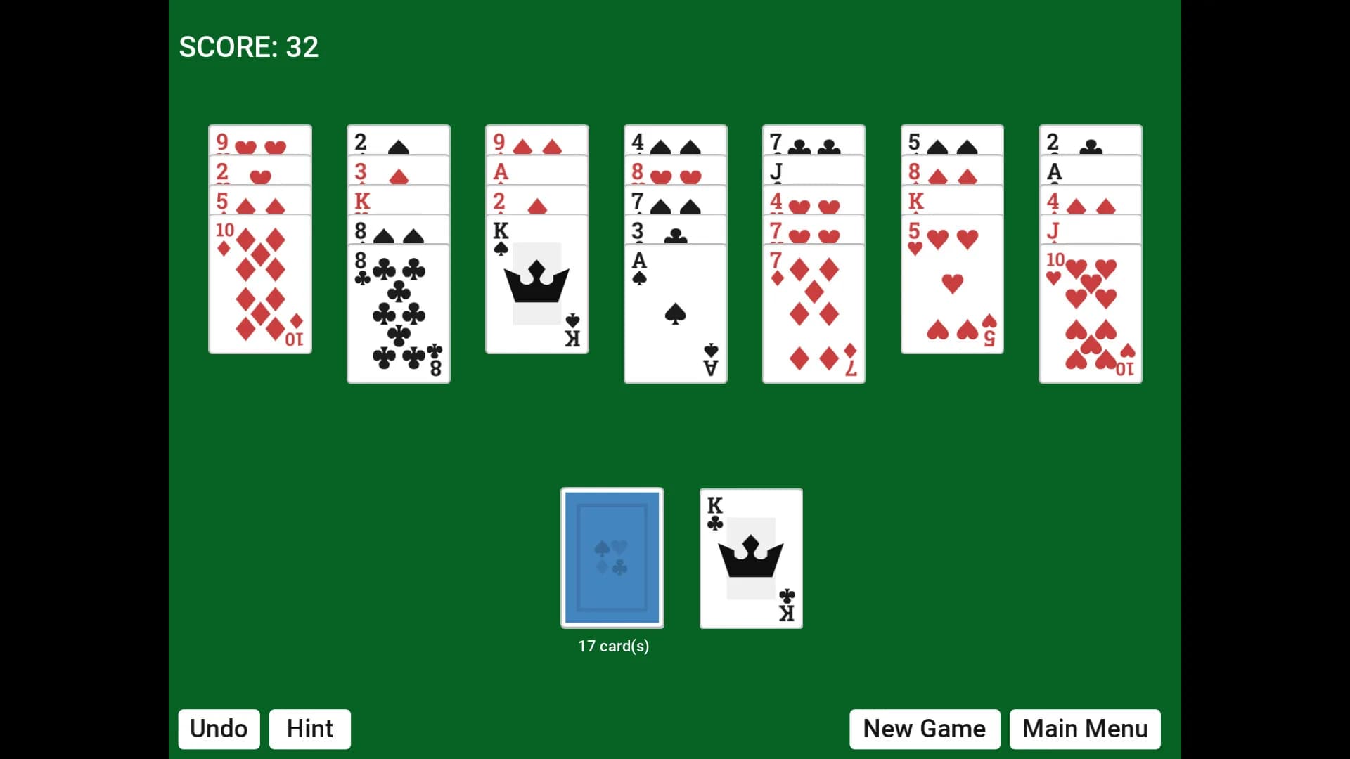 Golf Solitaire Simple görsel 2