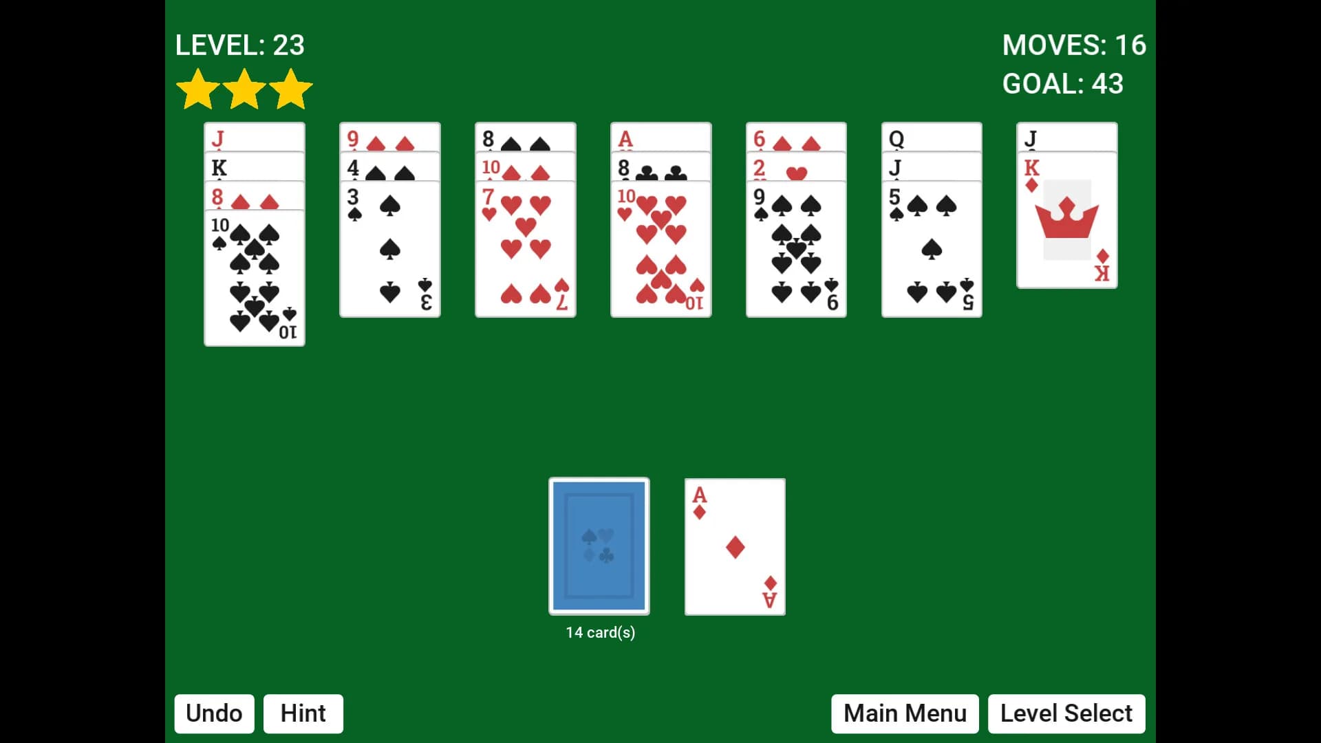 Golf Solitaire Simple görsel 13