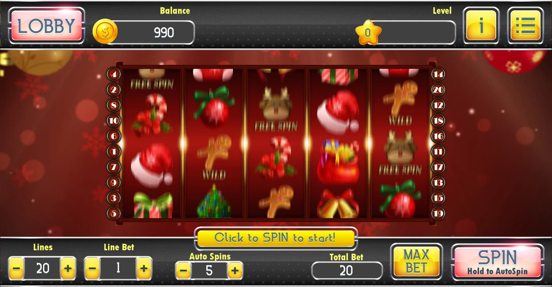 Christmas Slots - Casino Game görsel 6
