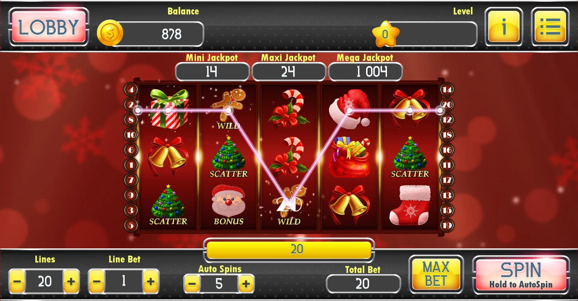 Christmas Slots - Casino Game görsel 8