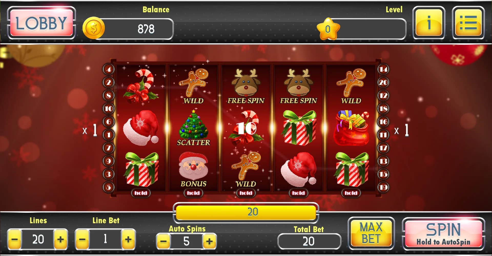 Christmas Slots - Casino Game görsel 9