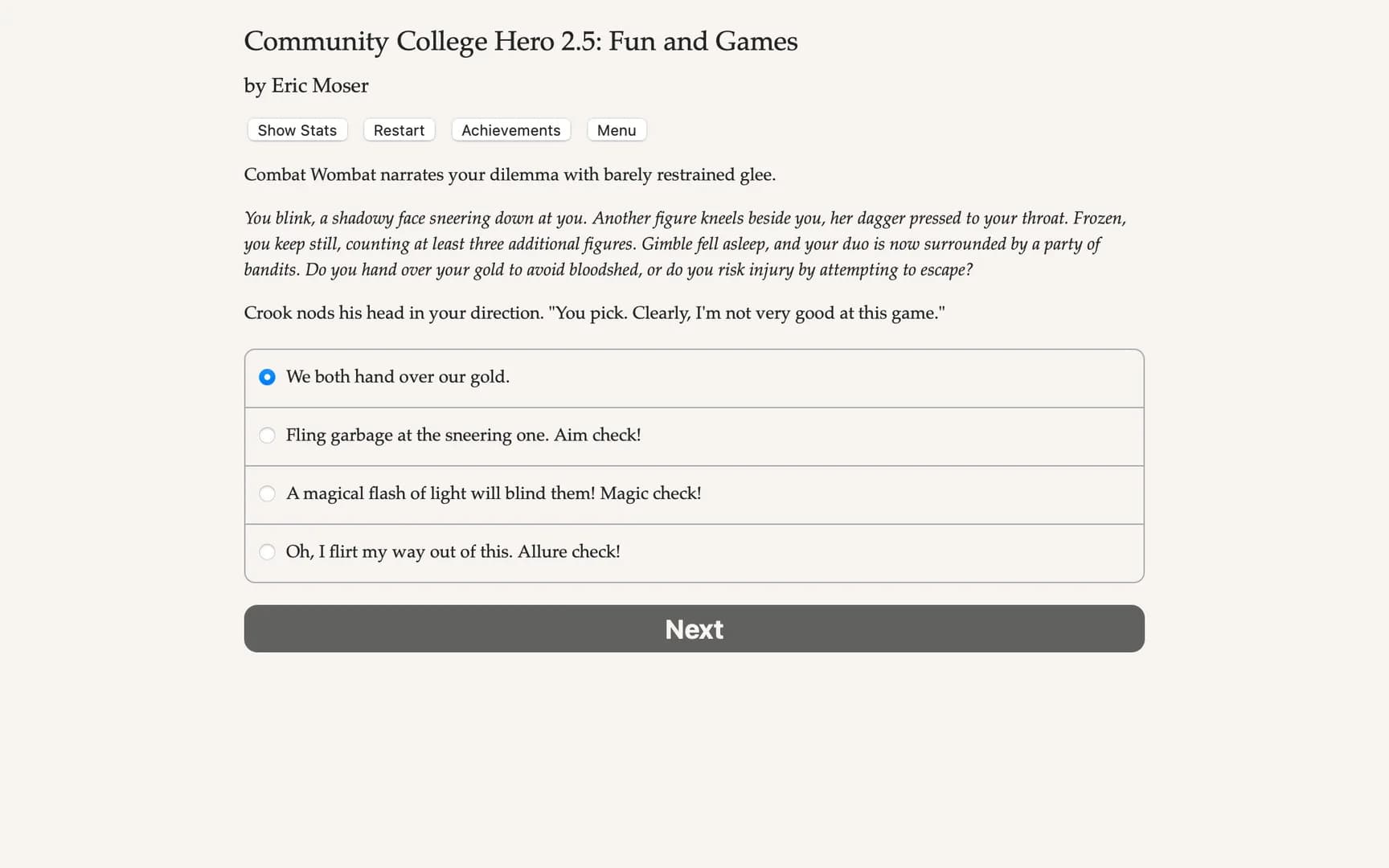 Community College Hero: Fun and Games görsel 2