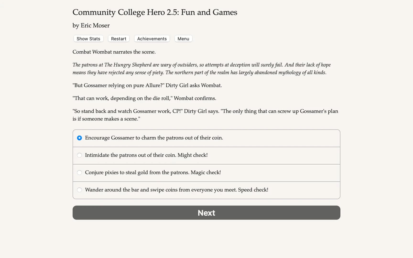 Community College Hero: Fun and Games görsel 6