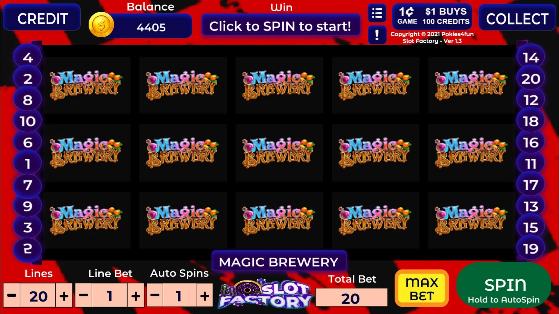 Slot Factory Create and Play - Magic Brewery görsel 5