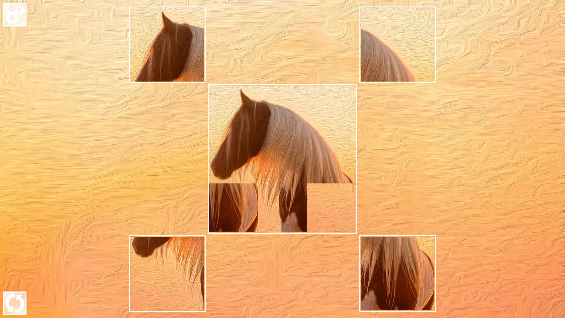 Puzzle Art: Horses görsel 2
