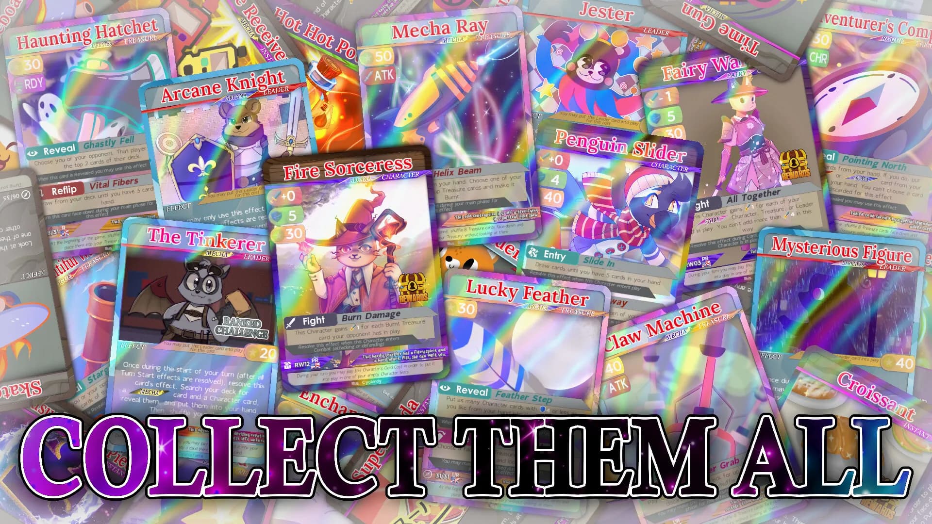Arcane Treasures: Trading Card Game görsel 2
