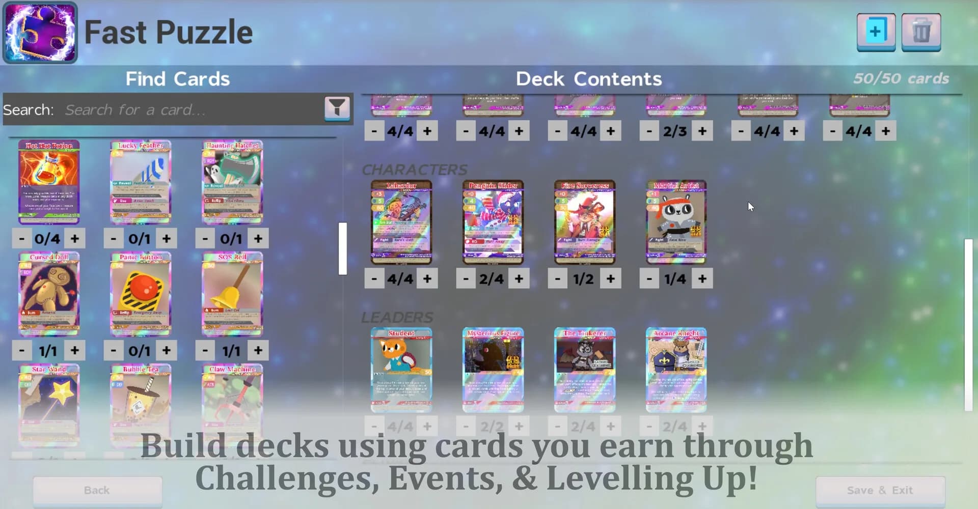 Arcane Treasures: Trading Card Game görsel 7