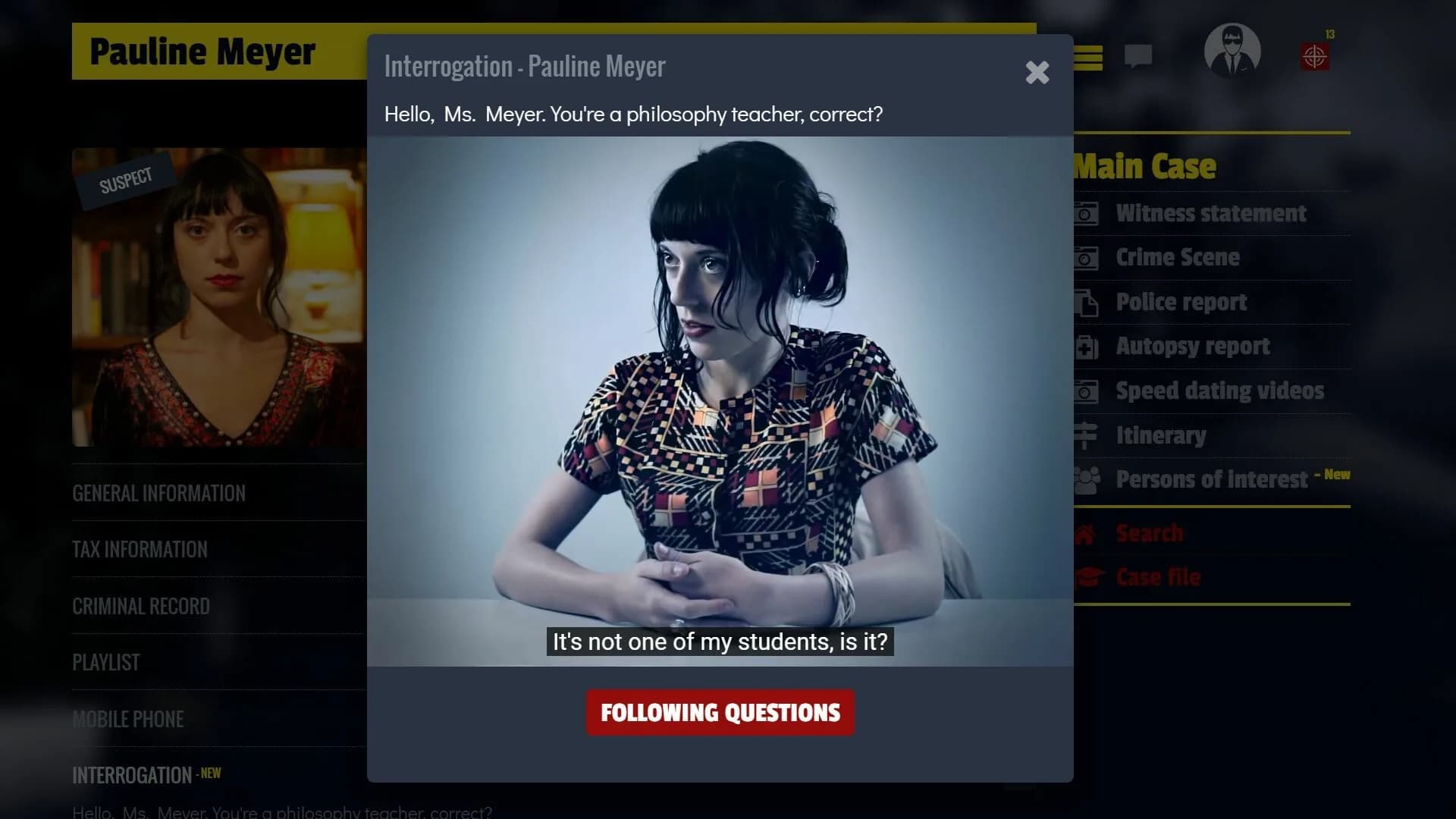 French Crime Detective Game görsel 2