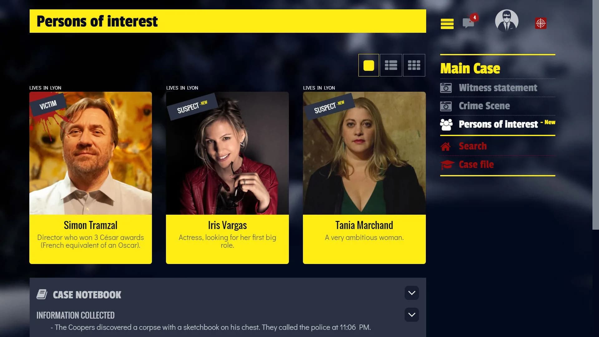 French Crime Detective Game görsel 5