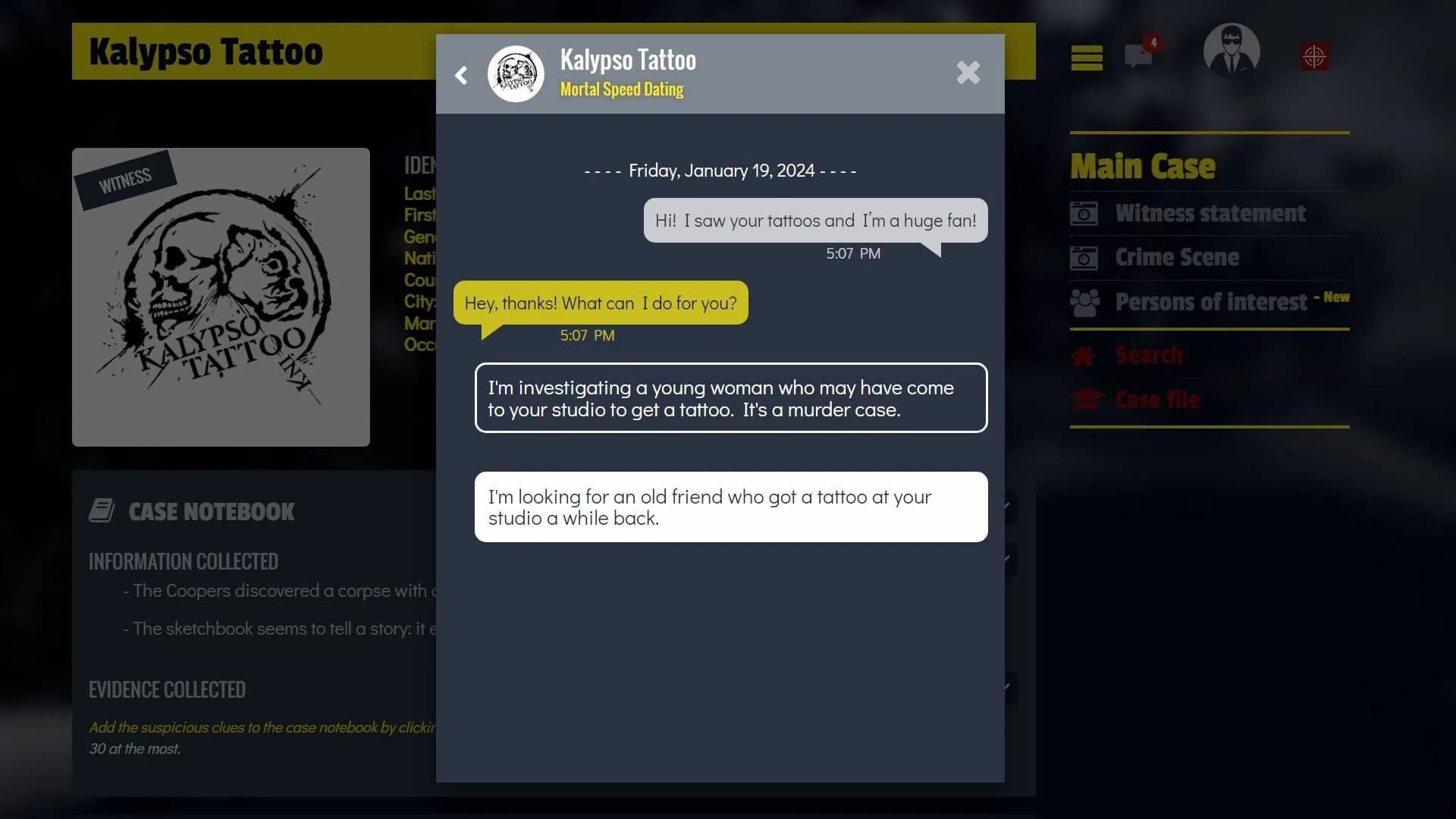French Crime Detective Game görsel 6