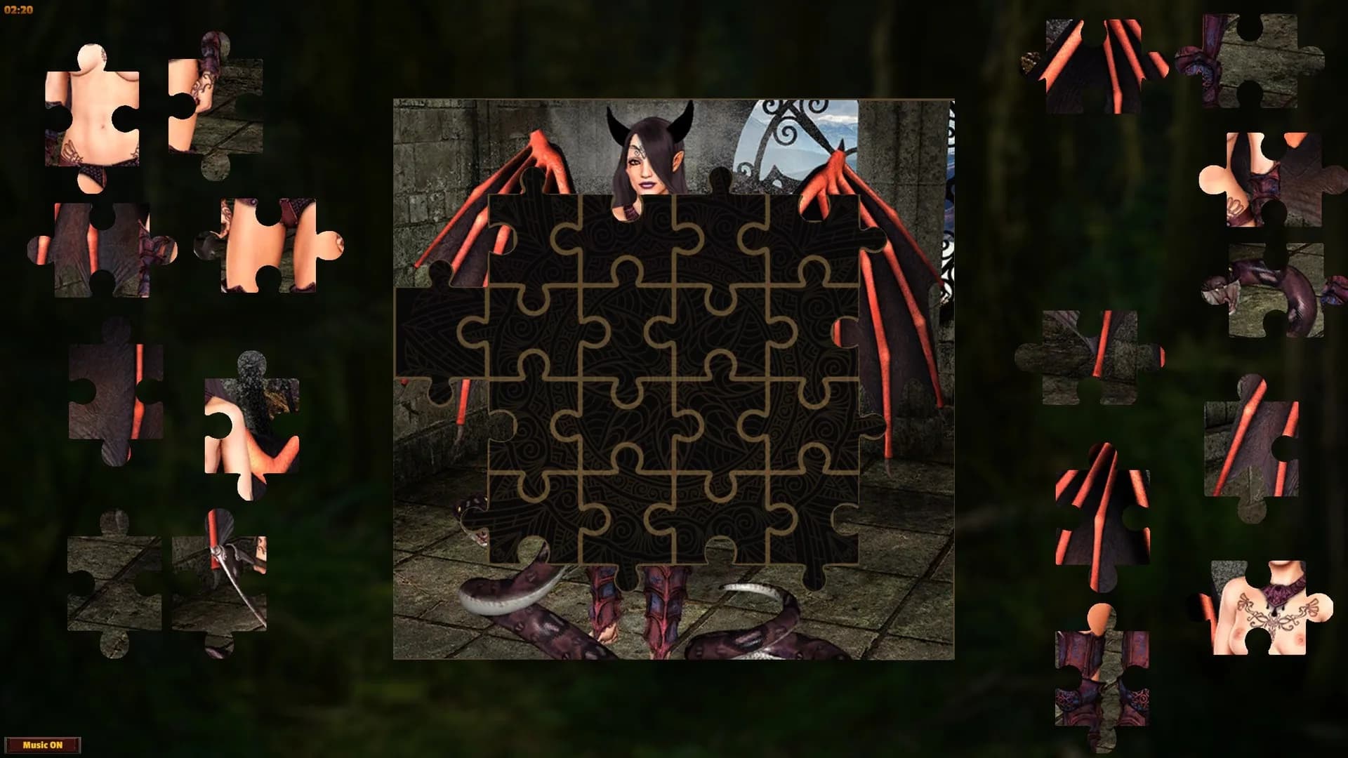 Adult Puzzles - Fantasy Ladies görsel 6