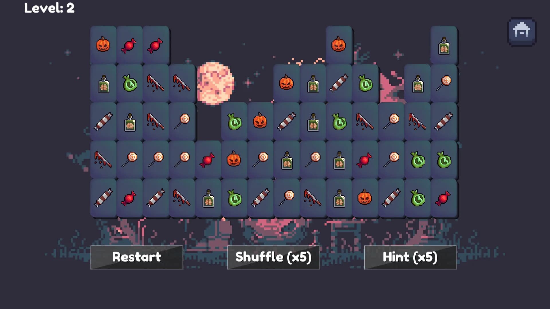 Spooky Mahjong görsel 3