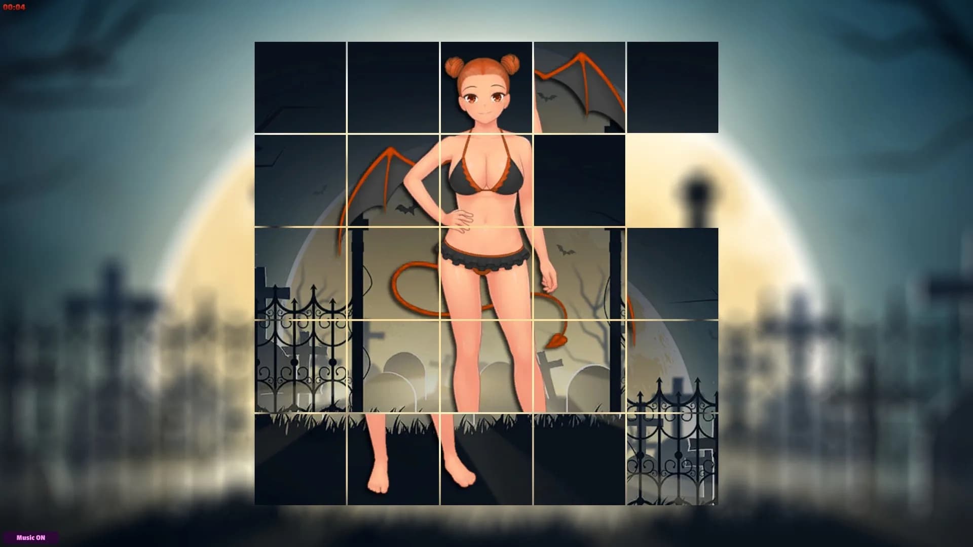 Adult Puzzles - Hentai Halloween görsel 2