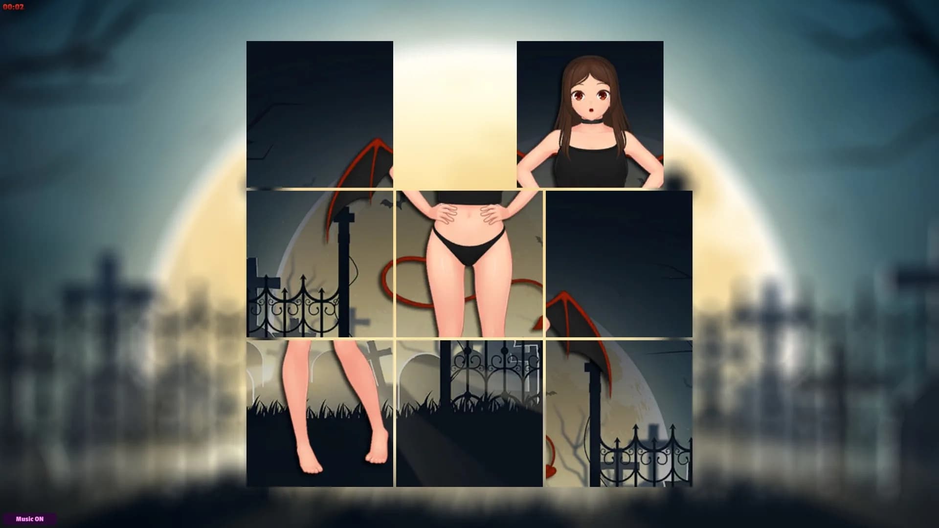 Adult Puzzles - Hentai Halloween görsel 4
