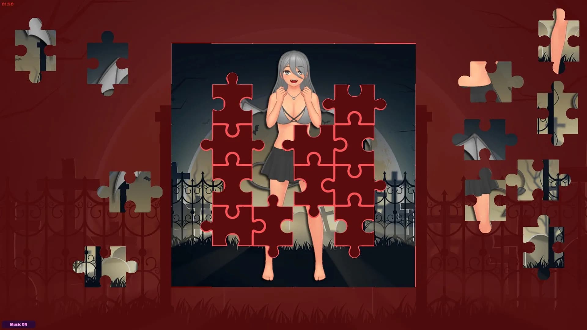 Adult Puzzles - Hentai Halloween görsel 6