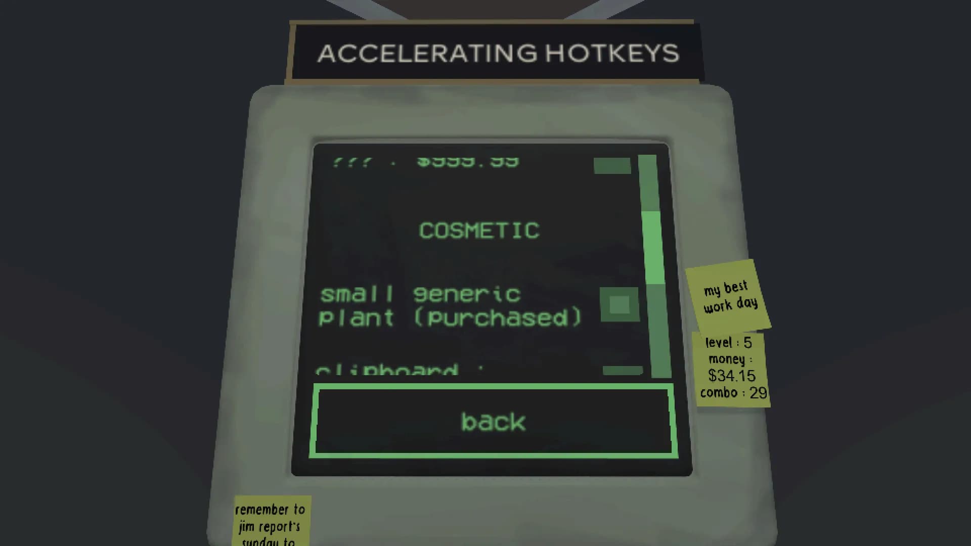 accelerating hotkeys görsel 11