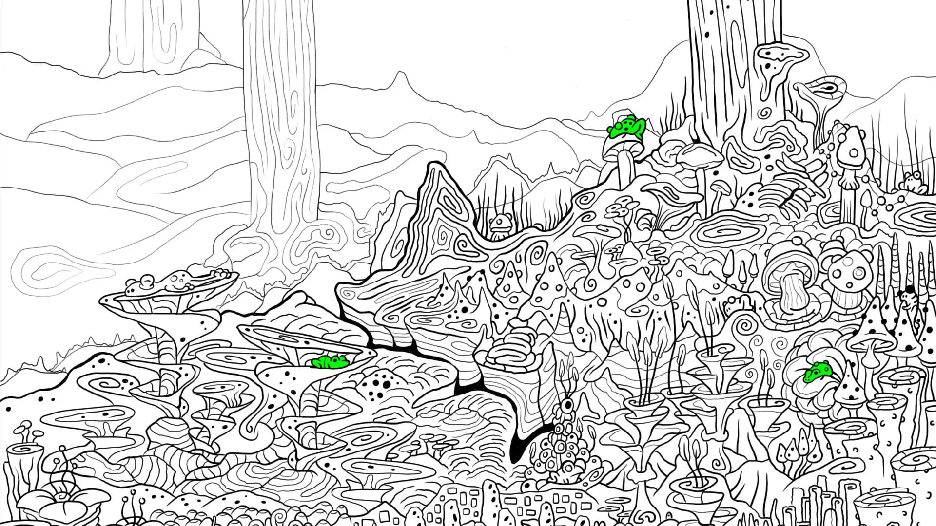100 hidden frogs görsel 5