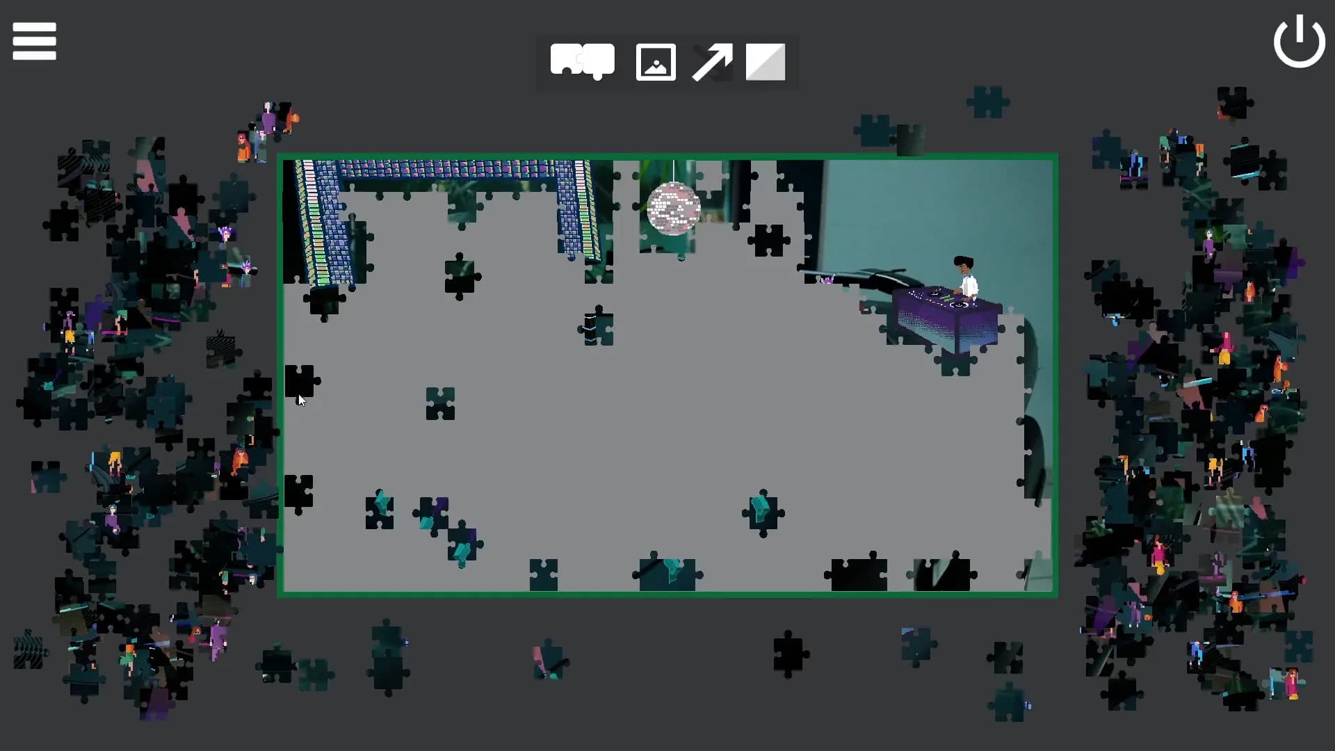 Invisible Places - Pixel Art Jigsaw Puzzle görsel 2