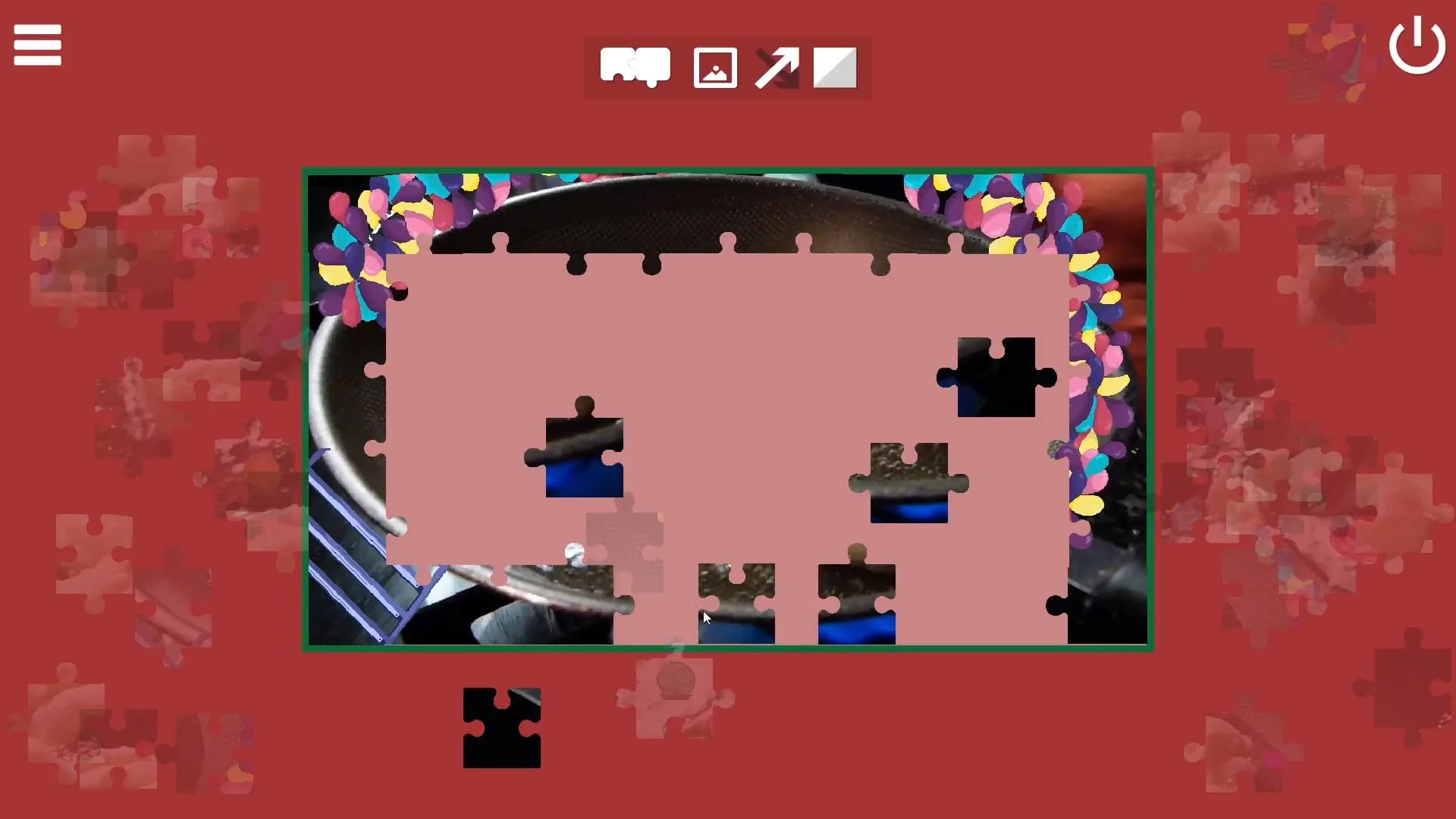 Invisible Places - Pixel Art Jigsaw Puzzle görsel 4