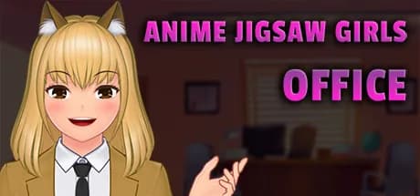 Anime Jigsaw Girls - Office görsel 1