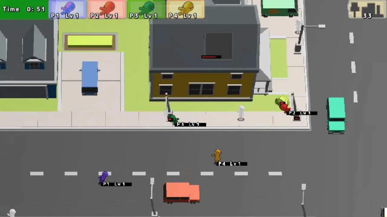 Pixel Game Maker Series Biggerman.io görsel 7