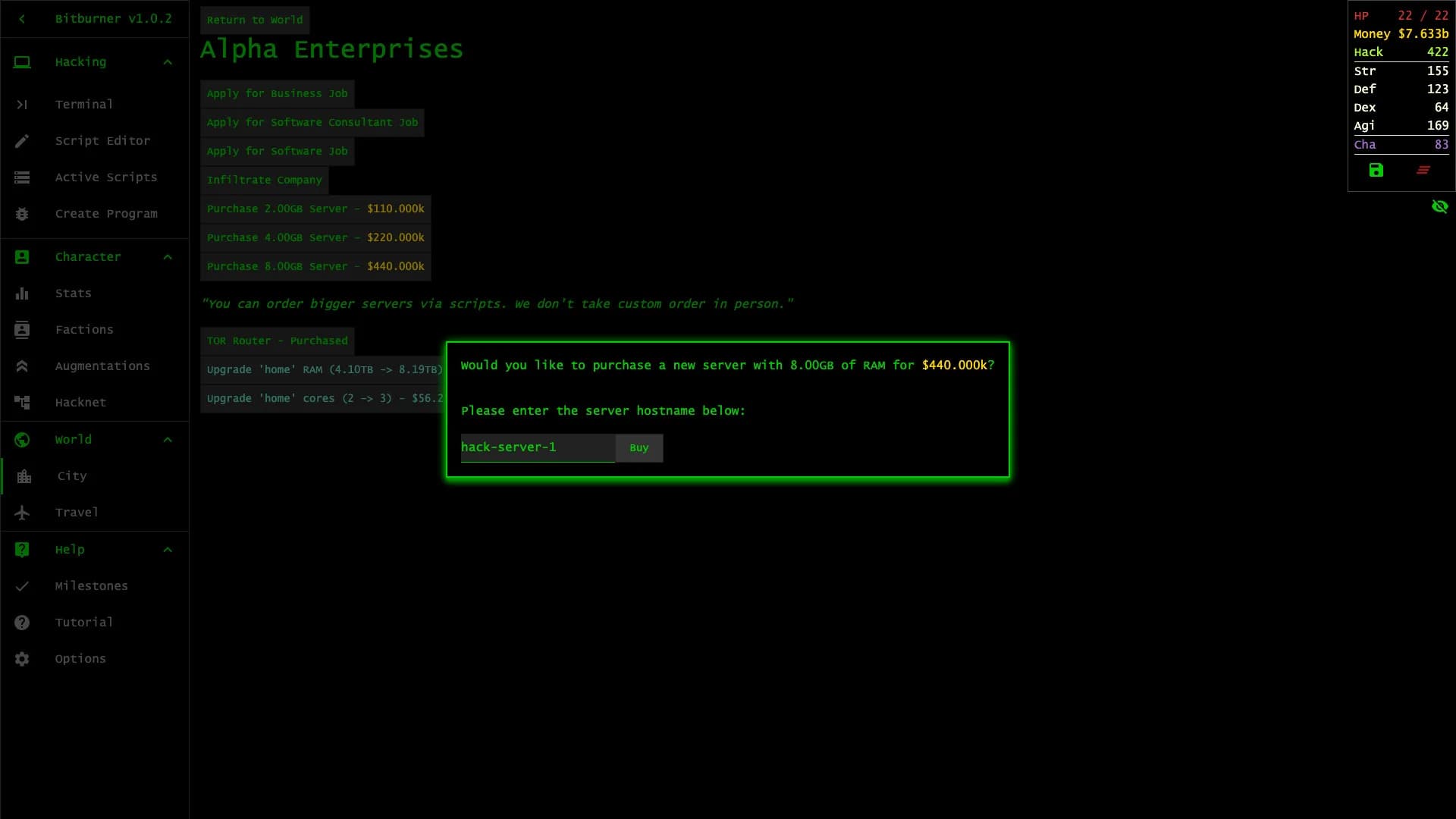 Bitburner görsel 5