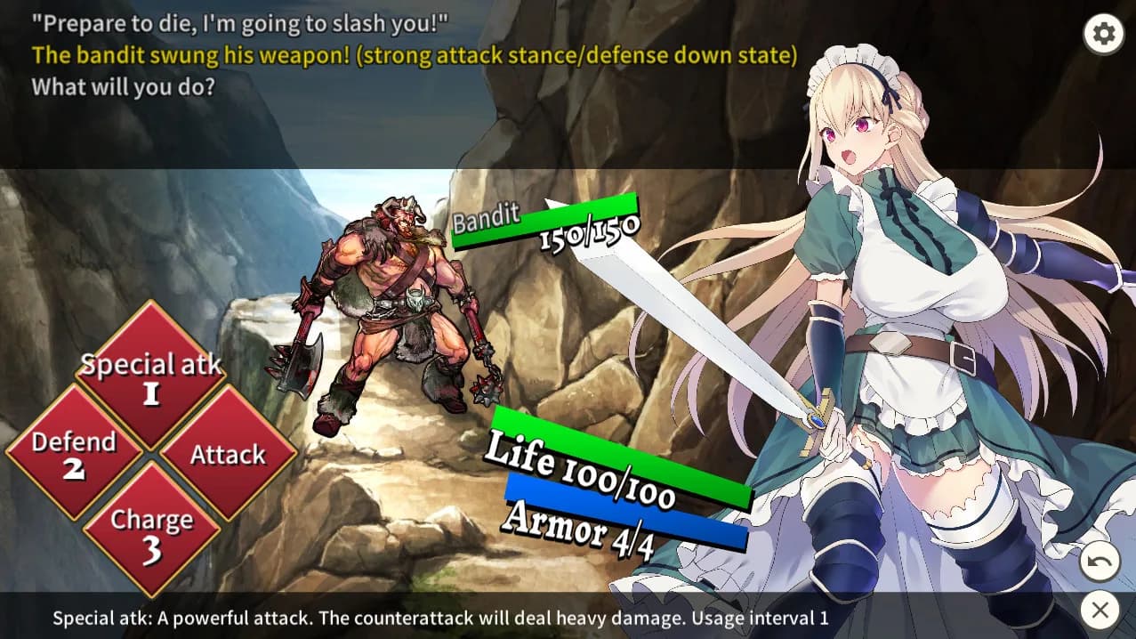 Maid Knight Alicia görsel 4