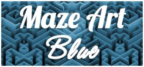 Maze Art: Blue görsel 1