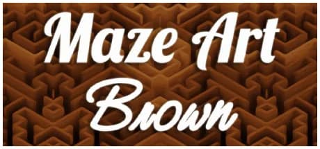 Maze Art: Brown görsel 1