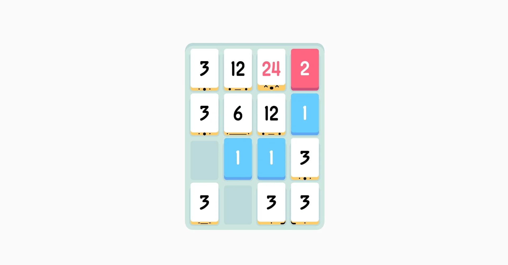 Threes! görsel 3