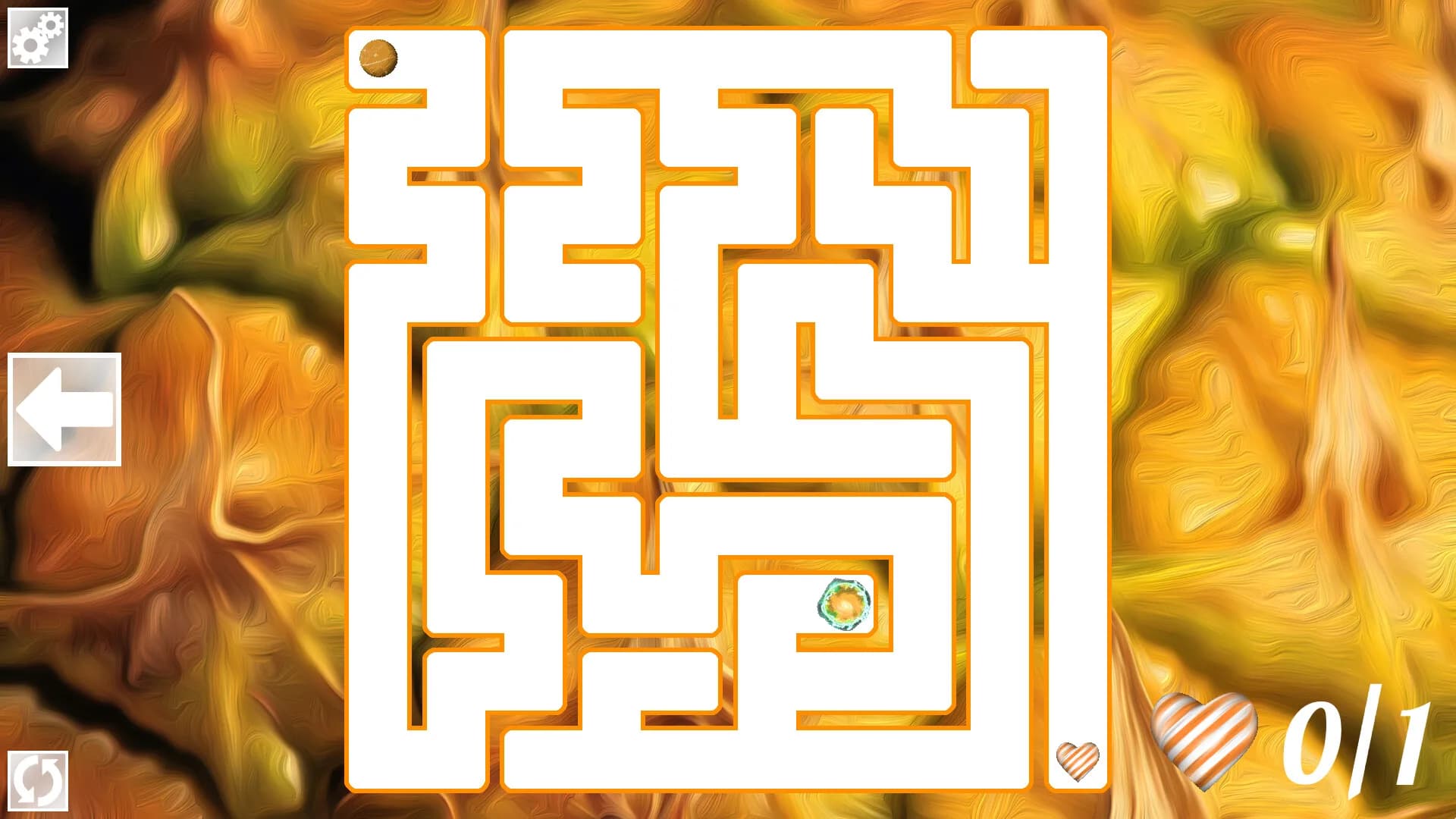 Maze Art: Orange görsel 2