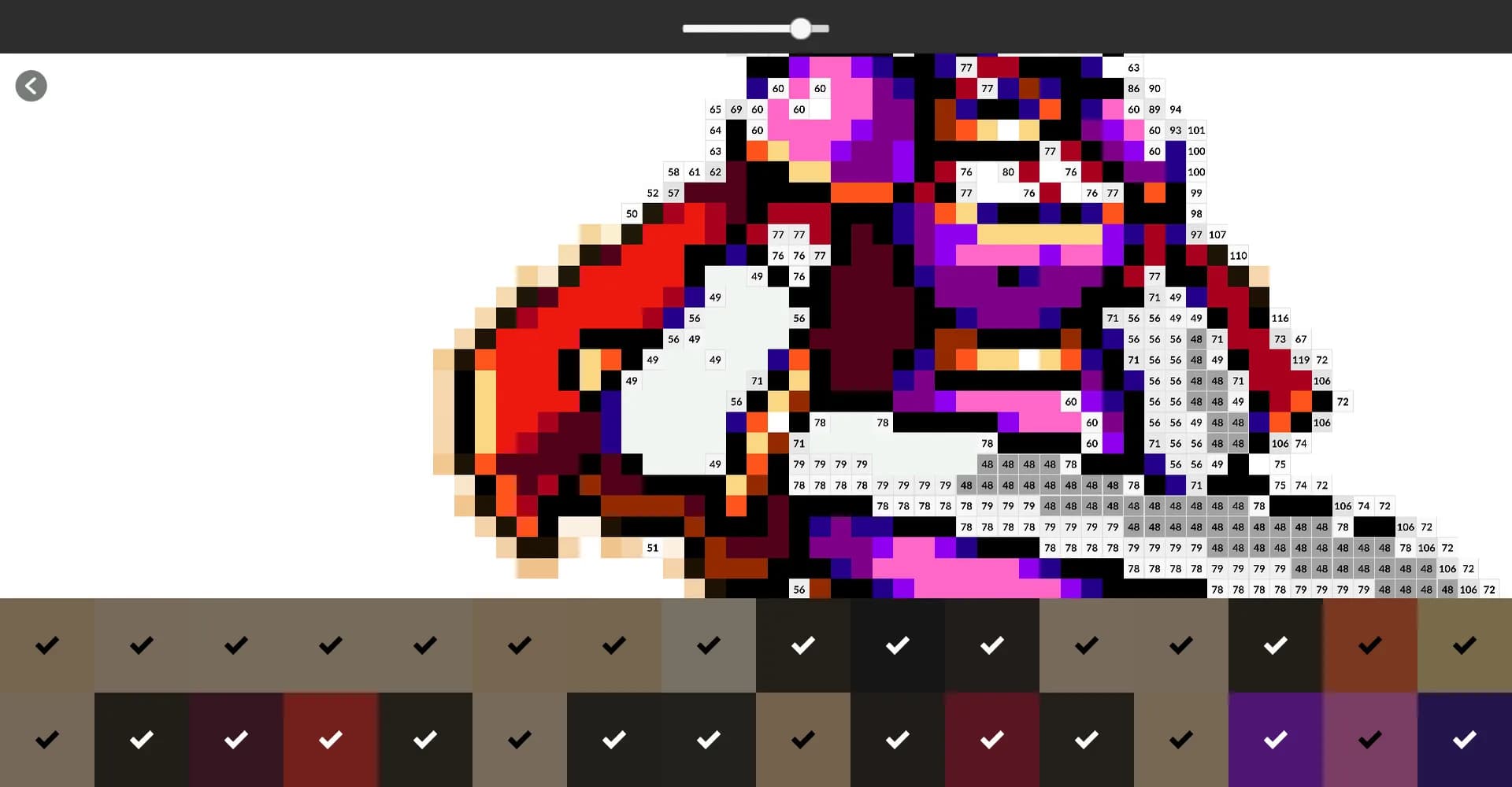 Color by Number - Monster Heroes görsel 7