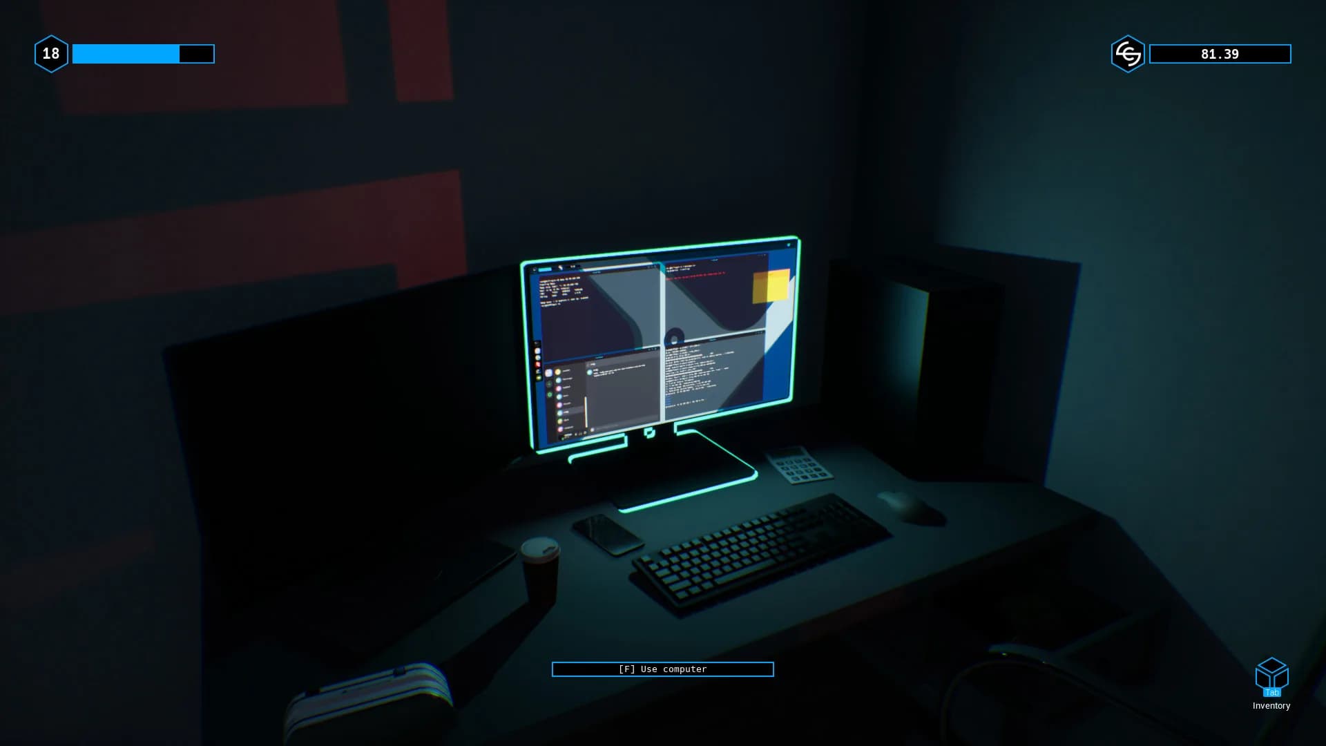 Hacker Simulator: Free Trial görsel 3