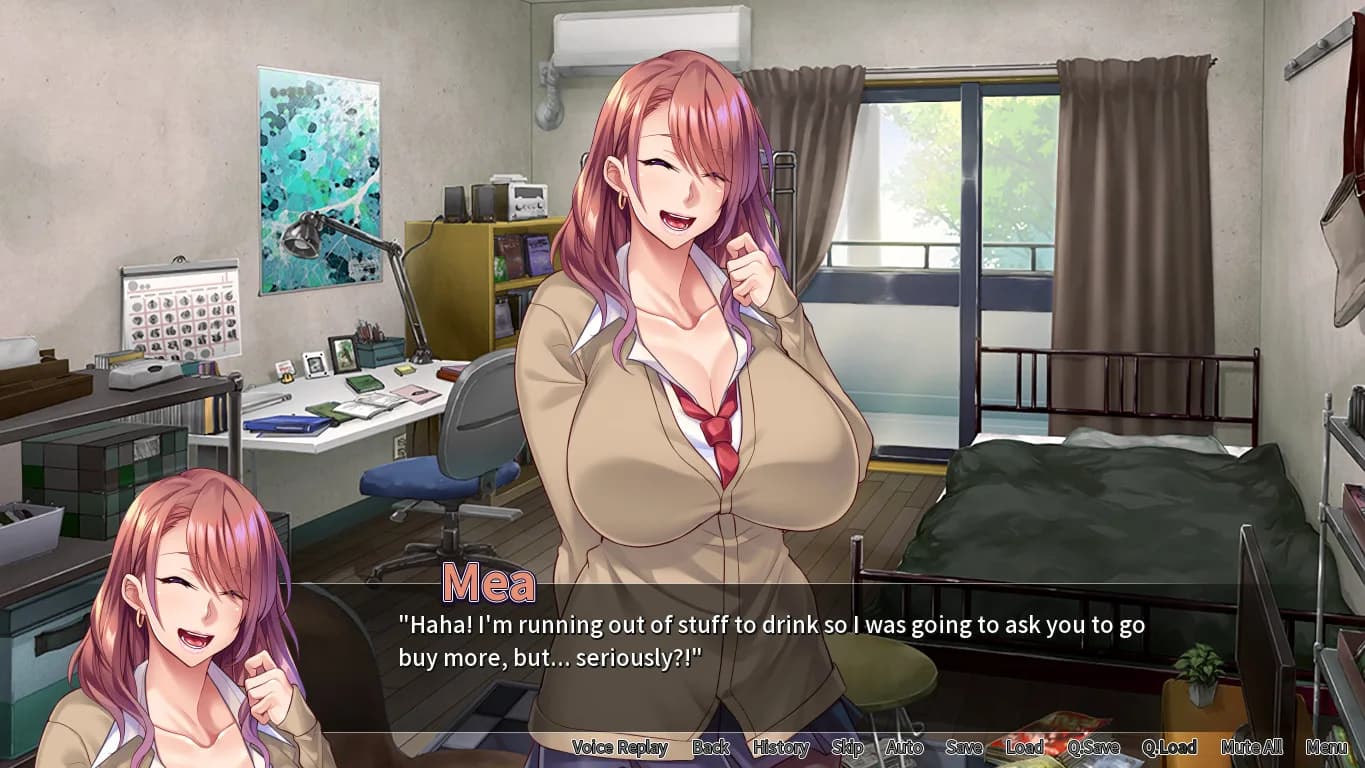 Hentai Houseparty: Gyaru Gangbang görsel 5