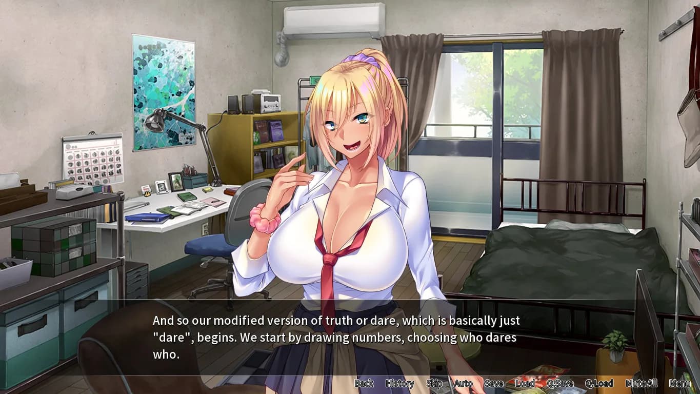 Hentai Houseparty: Gyaru Gangbang görsel 8