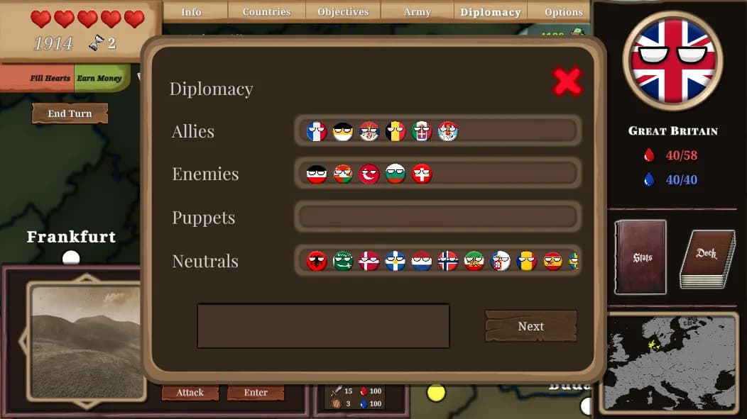 Countryball: Europe 1890 görsel 28