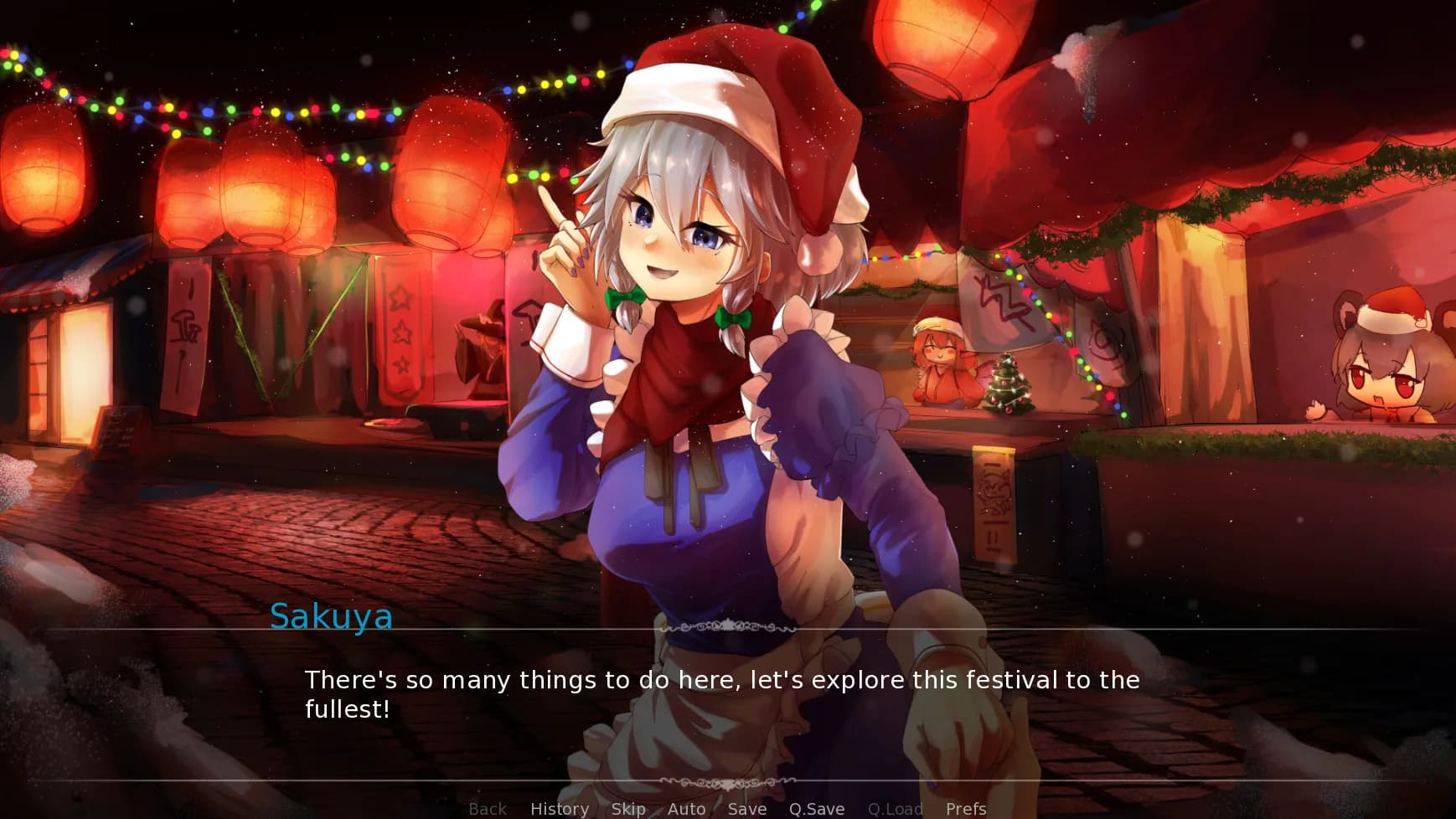 Christmas Celebration With Sakuya Izayoi görsel 2