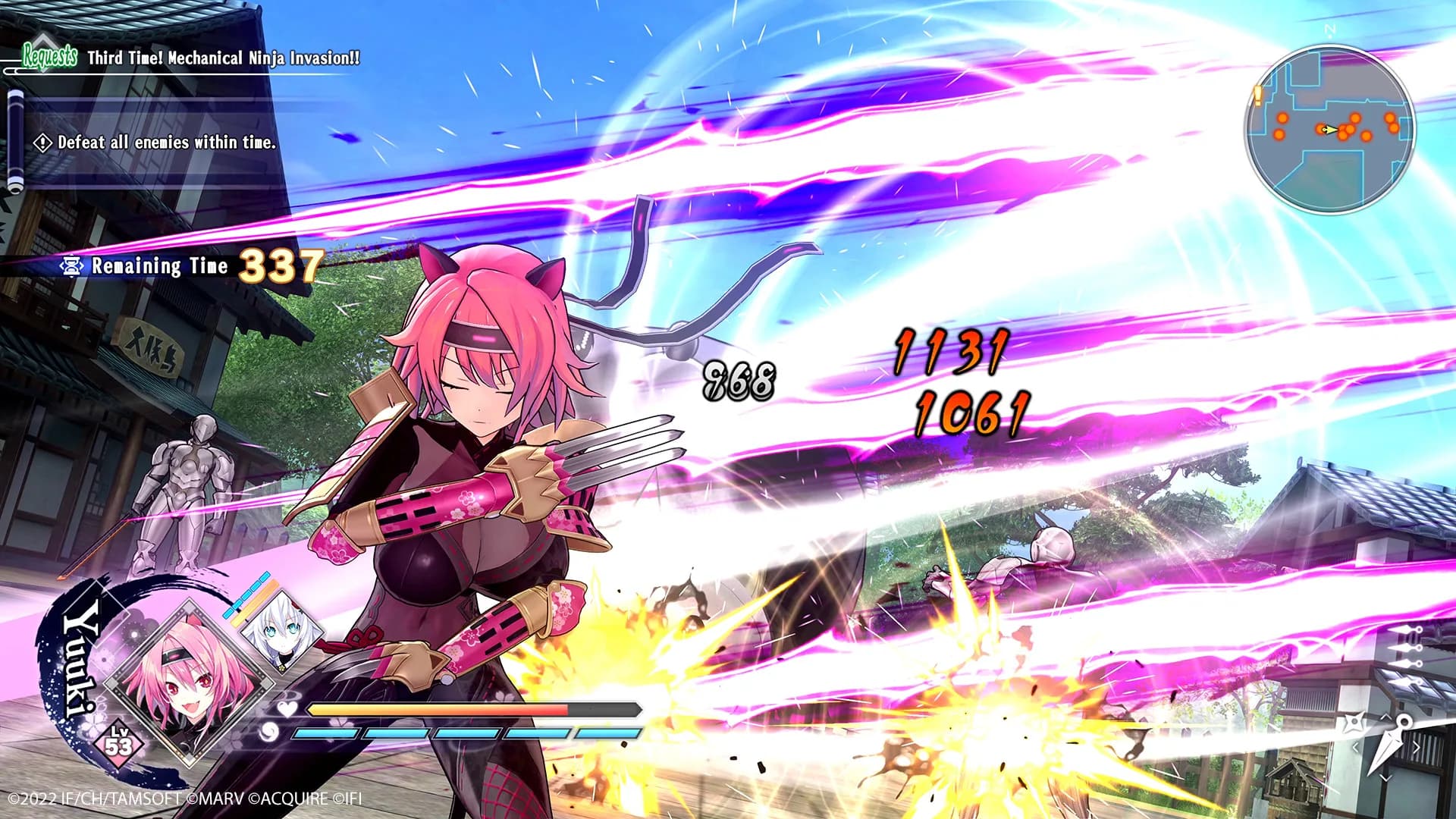 Neptunia x SENRAN KAGURA: Ninja Wars görsel 16