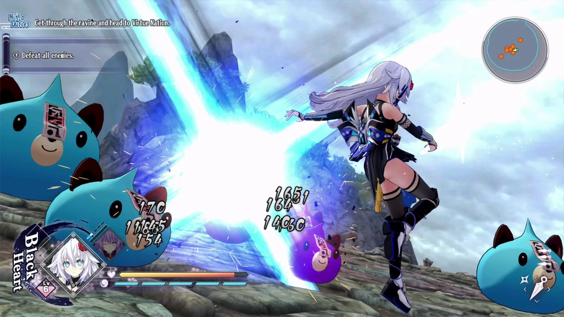 Neptunia x SENRAN KAGURA: Ninja Wars görsel 4