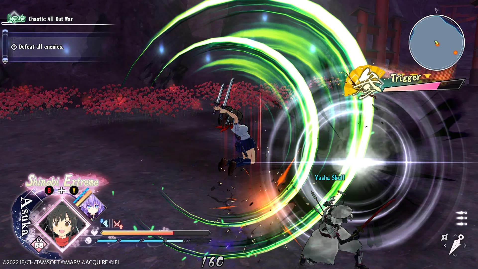 Neptunia x SENRAN KAGURA: Ninja Wars görsel 22